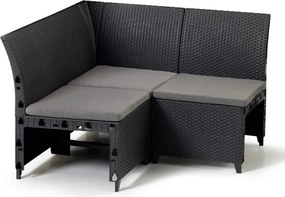 Keter Element de colț de grădină „Rosalie”, grafit