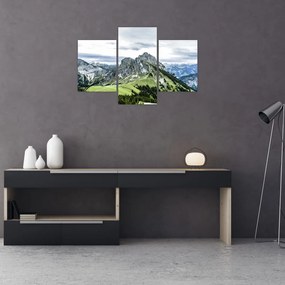 Tablou - Crestele munților (90x60 cm)