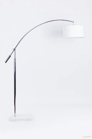 Lampadar tip arc reglabil design modern Bianca White