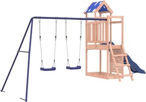 vidaXL Set de joacă pentru exterior, lemn masiv de douglas