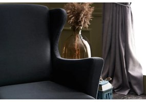 Fotoliu wing gri închis Lola Brejer – Artie