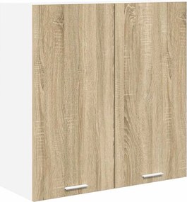 vidaXL Dulap suspendat Stejar Sonoma 80 x 31 x 80 cm Lemn compozit