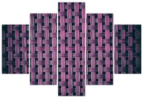 Tabloul textura în mov (150x105 cm)