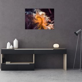 Tablou pe sticlă abstract - universul (70x50 cm)