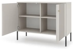 Comodă LUE bej/negru