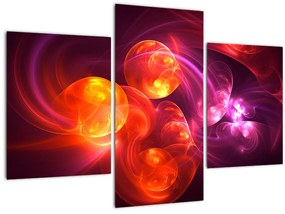Tabloul cu abstracțiune modernă (90x60 cm)