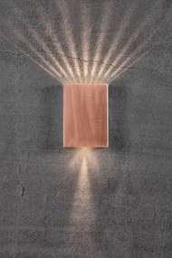 Aplica LED exterior cu iluminat up/down IP54 Fold 15 cupru 2019051030 NL