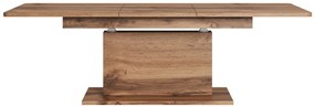 Masa extensibila Busetti stejar wotan/stejar wotan L126-167 cm
