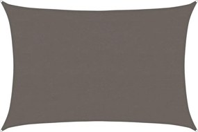 vidaXL Parasolar din HDPE deptunghiular 4x6 m, Antracit