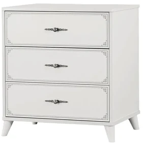Comoda Perla S pentru camera copii 68x50x74 cm ,   Spatiu de depozitare elegant