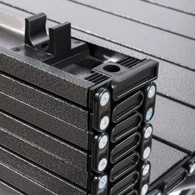 Masă de camping pliabilă cu capac 95 x 56 x 50 cm Bej