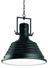 Pendul design Industrial Style FISHERMAN SP1 negru 125831