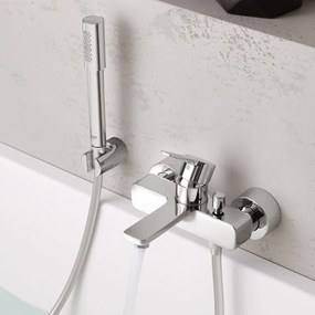 Grohe Lineare Baterie cada dus monocomanda cu set dus, crom