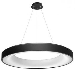 Lustra LED dimabila cu telecomanda SOVANA 80 neagra ZZ AZ3449