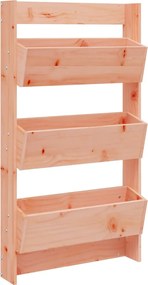 vidaXL Jardinieră de perete cu 3 niveluri 60x18,5x110 cm lemn douglas