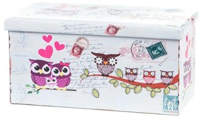 Taburet Design Owls, multicolor, 76.5x38x37.5 cm