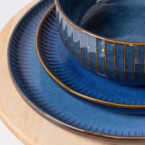 Altom Set de 2 farfurii de desert Reactive Stripes 20,5 cm