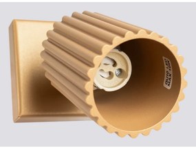 Spot auriu 8x16 cm Gleam – Sollux