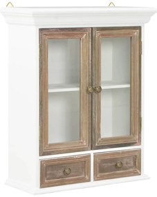 vidaXL Dulap de perete, alb, 49x22x59 cm, lemn prelucrat