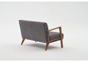 Canapea 2 locuri TUMI, gri