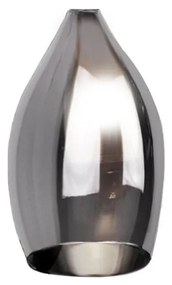 Abajur de rezervă din sticlă pentru lustră Azzardo IZZA d. 13 cm gri
