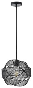 Lustră pe cablu 1xE27/40W/230V negru