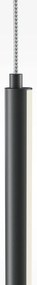 Pendul LED liniar stil minimalist Halo negru