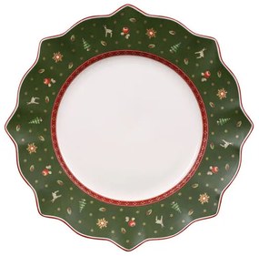 Farfurie verde, diametru 29 cm, colecția Toy's Delight - Villeroy & Boch