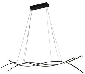 Lustră LED dimabilă aplicată LED/80W/230V 3000-6500K + telecomandă