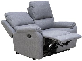 Canapea recliner tapitata Spencer 2 Bjorn – Gri