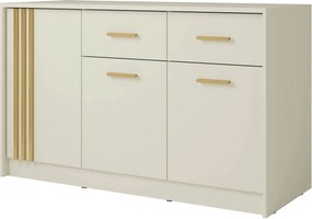 Comoda CANADA CD35, casmir/auriu, PAL laminat, 150x42x94 cm