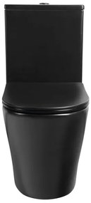 Sapho - WC combinat PACO, ceramică, negru