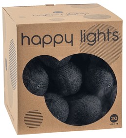 Ghirlande luminoase VOX Happy Lights, Negru