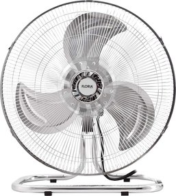 Ventilator 3 in 1 ZILAN ZLN3840 - 55W, 45cm, stand/podea/birou, palete metalice