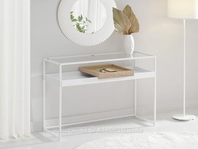 Măsuță consolă Eliash (sonoma + alb). 1110801