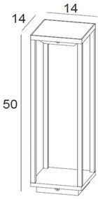 Corp de iluminat LED solar Lucide 27892/02/30 LED TENSO SOLAR LED/2,2W IP54