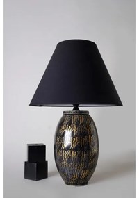 Lampă de masă RAMZES 1xE27/40W/230V neagră