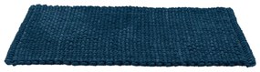 Covoraș de baie albastru închis din material textil 50x80 cm Covelo – Wenko