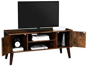 COTVI1 - Comoda TV 110 cm, living, dormitor, stil industrial - Maro