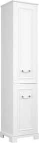 Dulap tip coloana pe pardoseala alb Krofam Oxford 190 cm