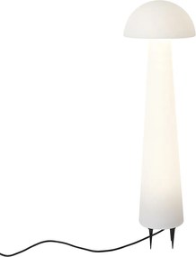 Lampă de exterior albă, verticală, 80 cm, cu LED inclus, IP44 - Fungi