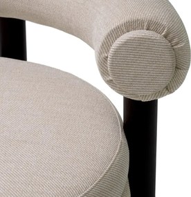 Scaun dining elegant design LUX Zoey, Fisher sand