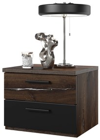 Noptieră Signat Typ 22 (Negru + Stejar flagstaff + argintiu). 1107658