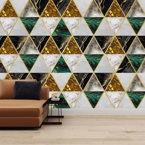 Fototapet - Colaj de materiale 4 (147x102 cm)