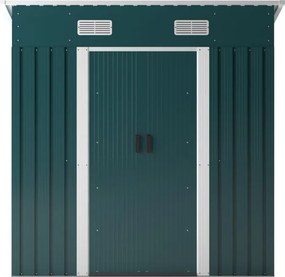Jago Garden Casuta de unelte de grădină, verde, 182 x 186 x