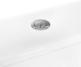 Toaletă compactă monobloc Nile cu spălare inferioară și scaun cu închidere moale