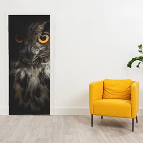 Fototapet pentru ușă - Bufnița (95x205cm)