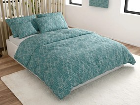 Lenjerie de pat din bumbac FROSTLINE modrozelene Dimensiune lenjerie de pat: 70 x 90 cm | 140 x 200 cm