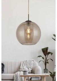 Searchlight 1632AM - Lustră pe cablu BALL 1xE27/60W/230V maro
