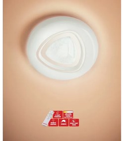 Redo 05-919 - Plafonieră LED dimerizabilă GALAX LED/48W/230V, albă + telecomandă